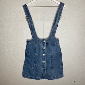 Forever 21 Overall Denim Skirt Size Small NWT